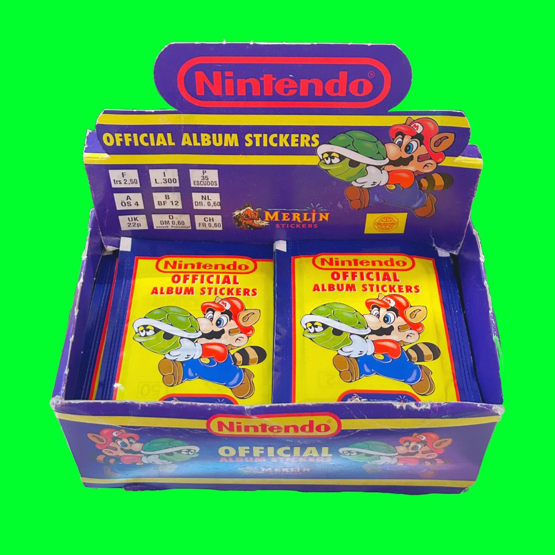 Nintendo Official Album Stickers (Merlin, 90s) - PopCultGang