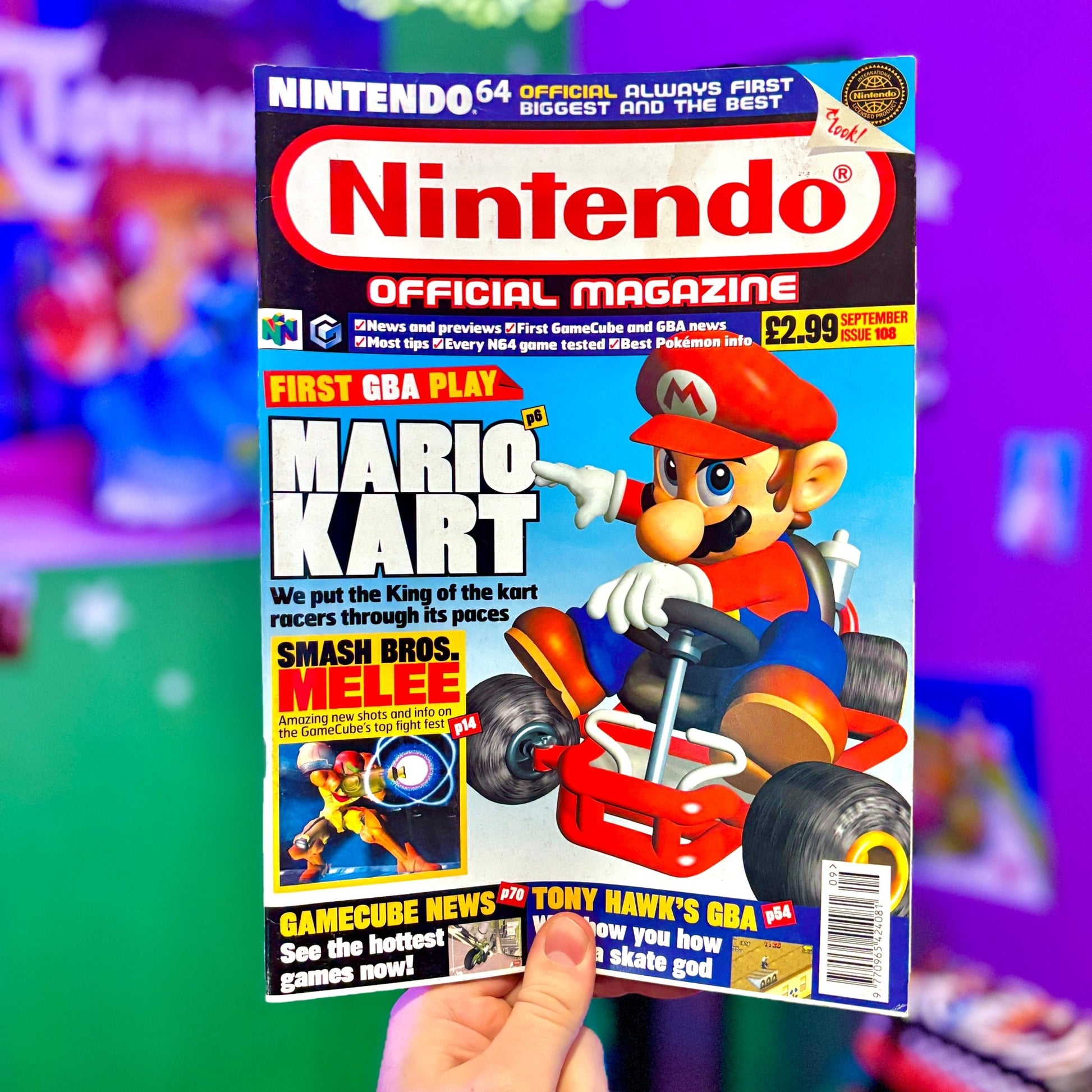 Nintendo Official Magazine: Issue 108 - Mario Kart: Super Circuit (2000s) - PopCultGang