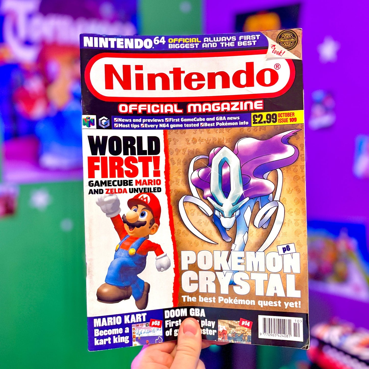 Nintendo Official Magazine: Issue 109 - Pokemon Crystal (2000s) - PopCultGang