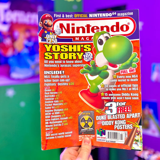 Nintendo Official Magazine: Issue 65 - Yoshi's Story (90s) - PopCultGang