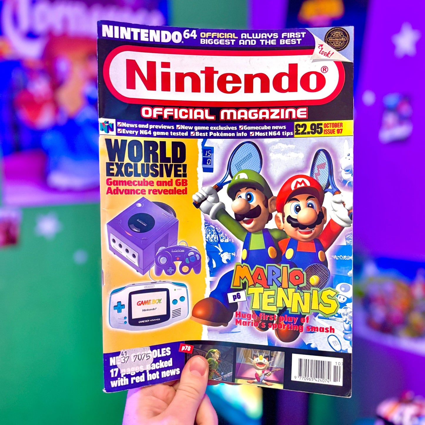 Nintendo Official Magazine: Issue 97 - Mario Tennis (2000s) - PopCultGang