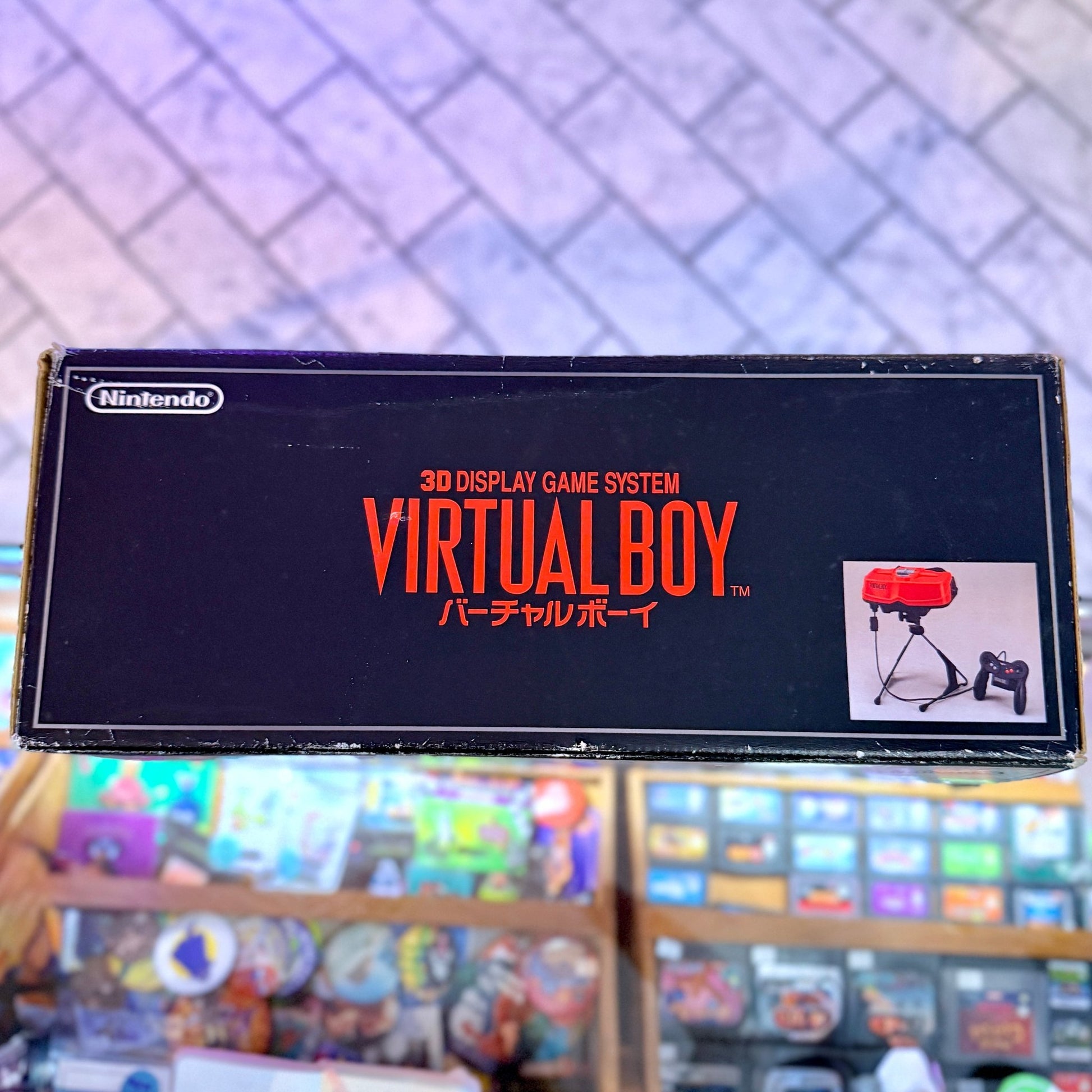 Nintendo Virtual Boy (CIB, LDC ribbon solder mod, Japan version) - PopCultGang