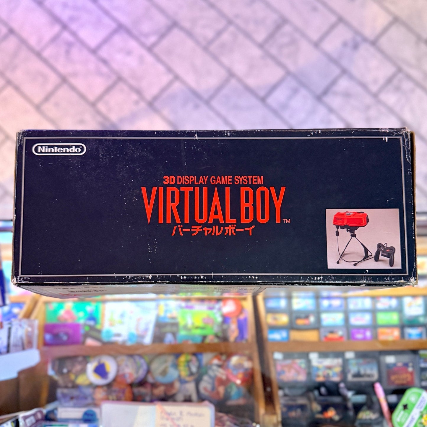 Nintendo Virtual Boy (CIB, LDC ribbon solder mod, Japan version) - PopCultGang