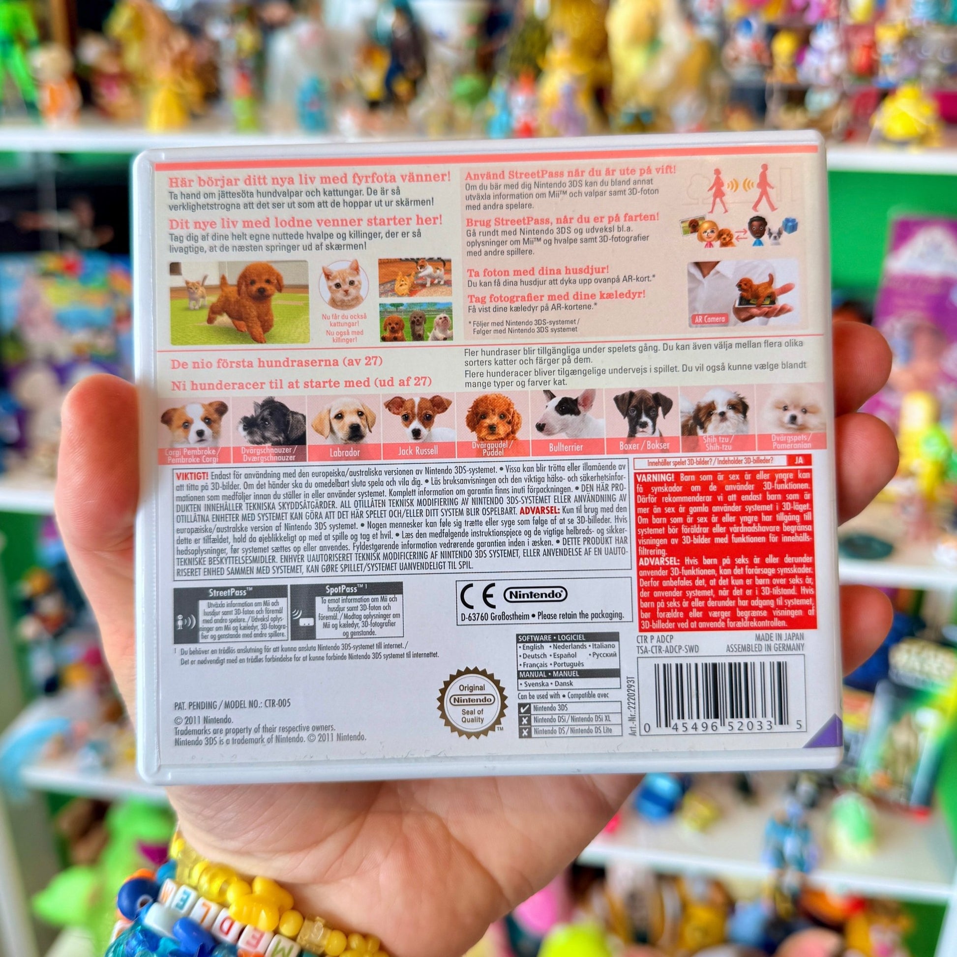Nintendogs + Cats - Toy Poodle (Nintendo 3DS) - PopCultGang
