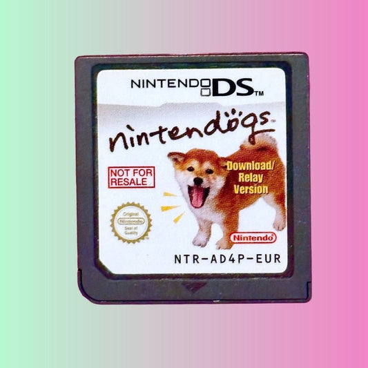Nintendogs: Download/Relay Cartridge - Store Kiosk Display (Nintendo DS, 2005) - PopCultGang