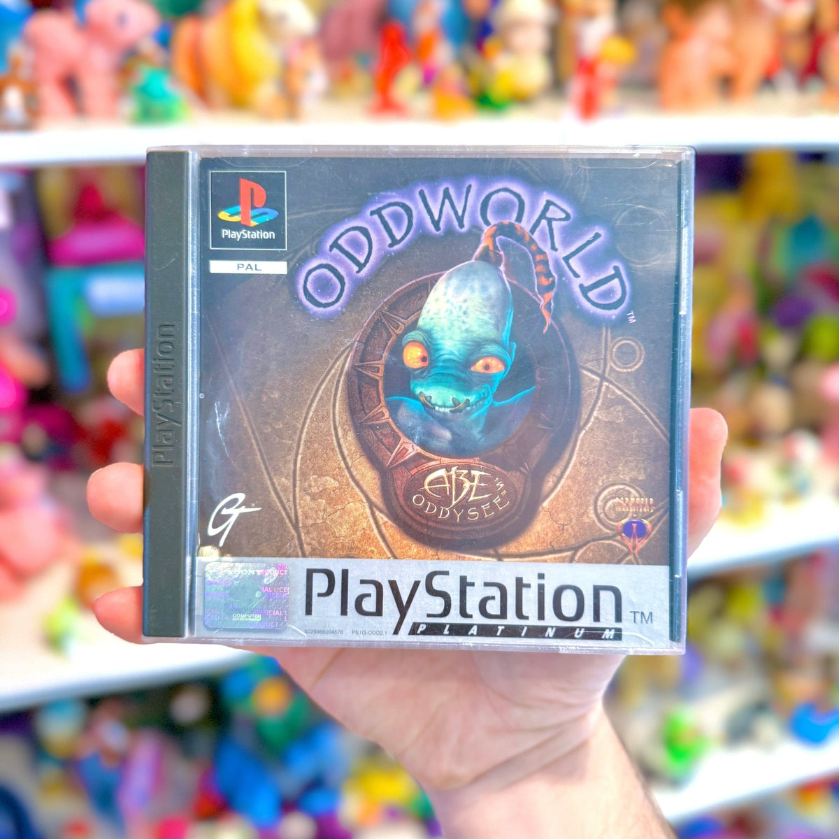 Oddworld: Abe's Odyssey (Platinum, PS1) - PopCultGang