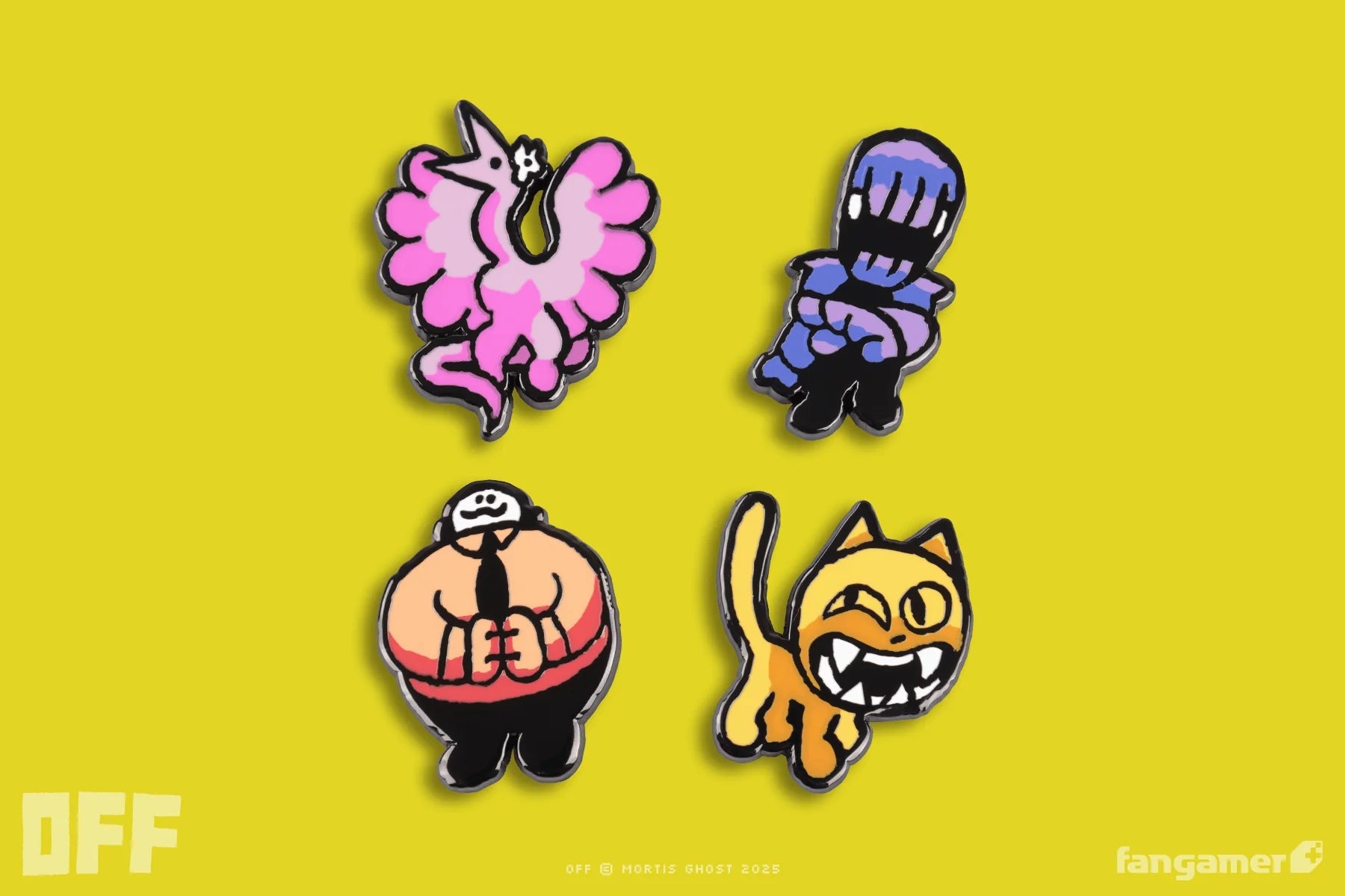 OFF: Zone Guardian Pin Set (Fangamer) - PopCultGang