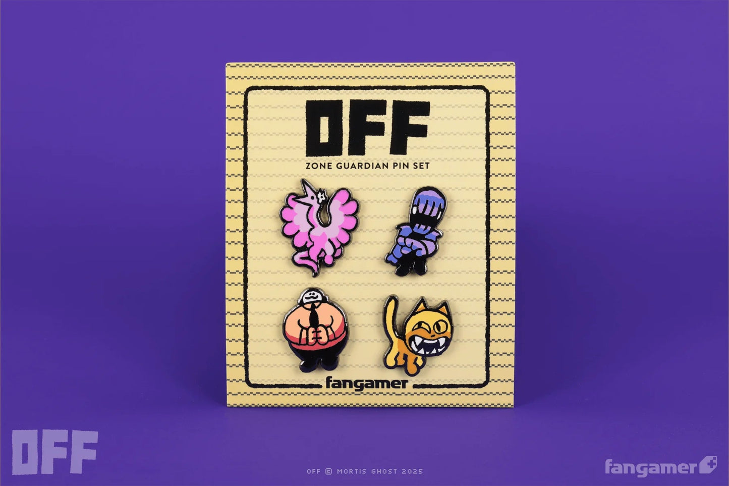 OFF: Zone Guardian Pin Set (Fangamer) - PopCultGang