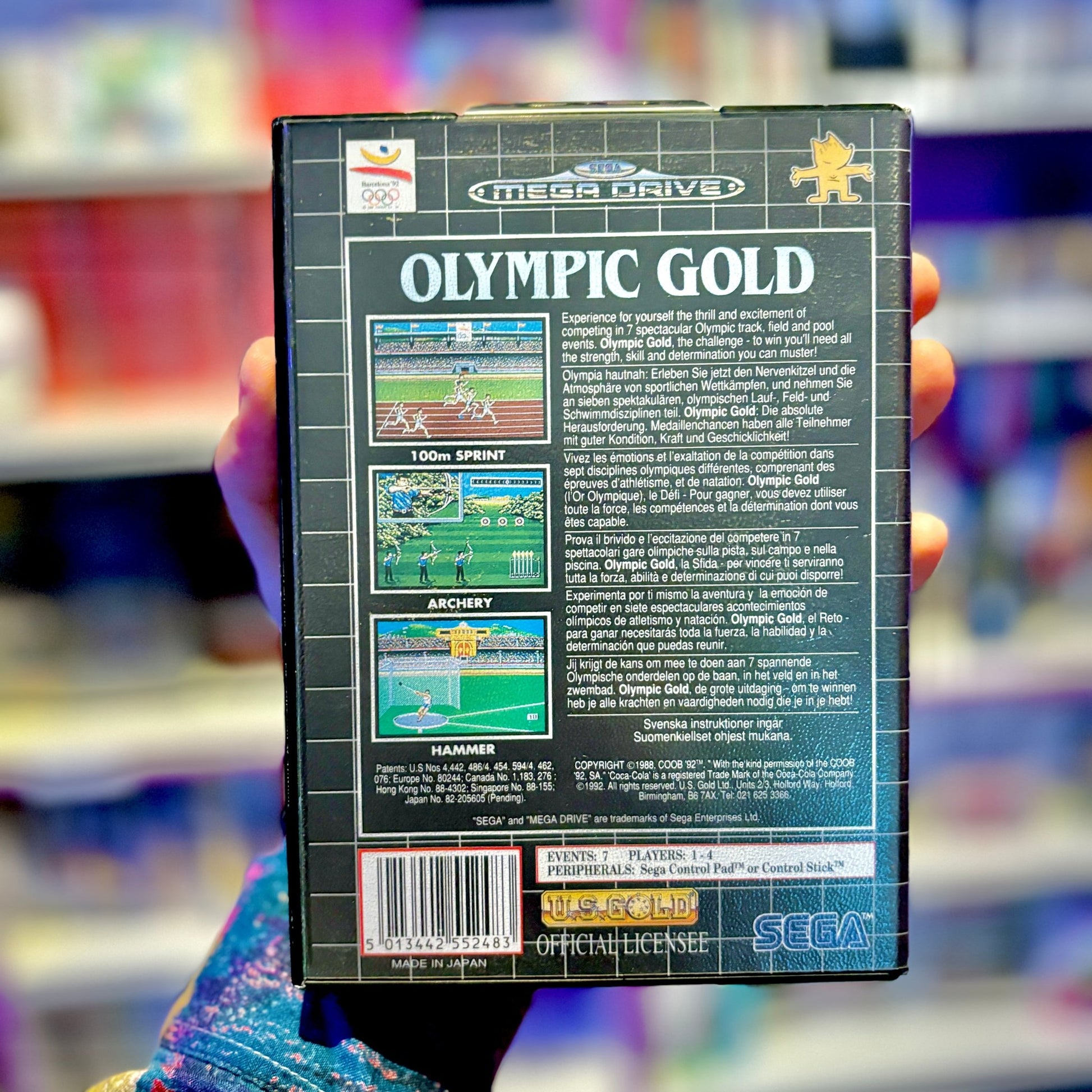 Olympic Gold (Sega Mega Drive) - PopCultGang