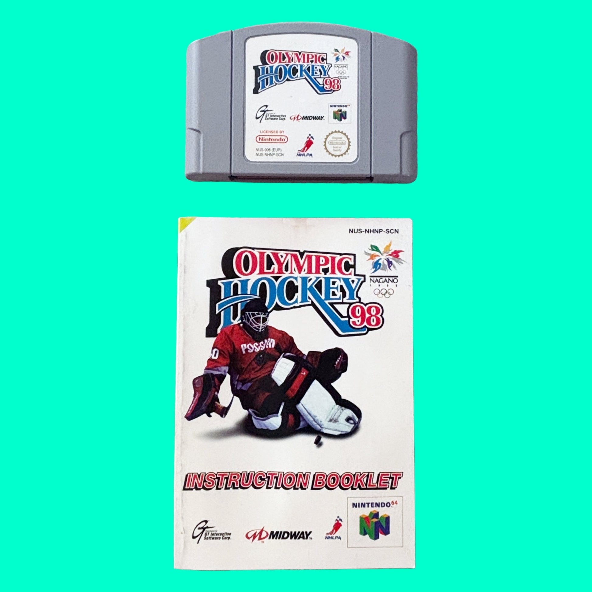 Olympic Hockey 1998 (N64) - PopCultGang