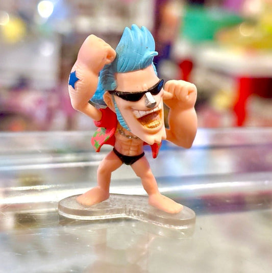 One Piece: Franky Mini Figure (Bandai, 2000s) - PopCultGang