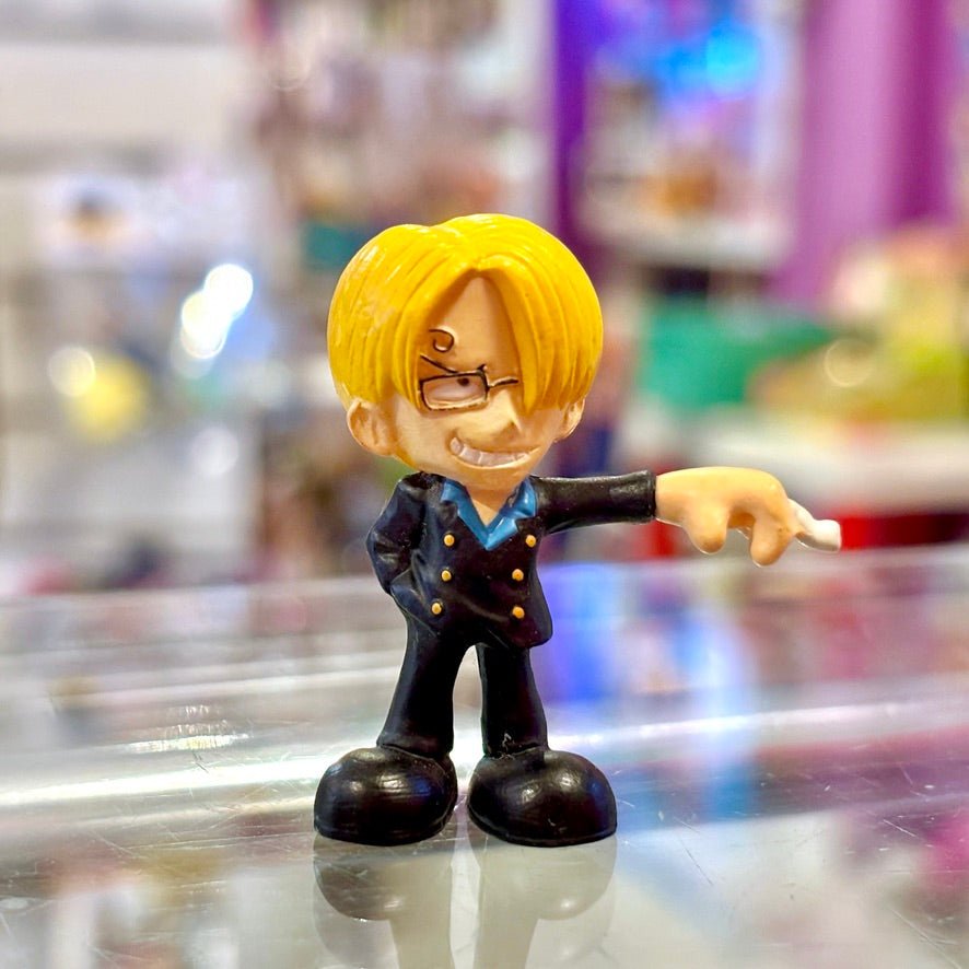 One Piece: Sanji Mini Figure (Bandai, 2000s) - PopCultGang
