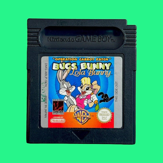 Operation Carrot Patch: Bugs Bunny & Lola Bunny (Gameboy Color) - PopCultGang