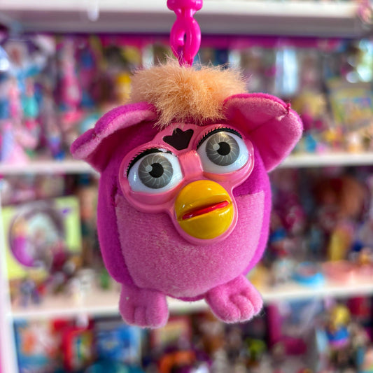 Original Pink Furby Keychain (90s) - PopCultGang