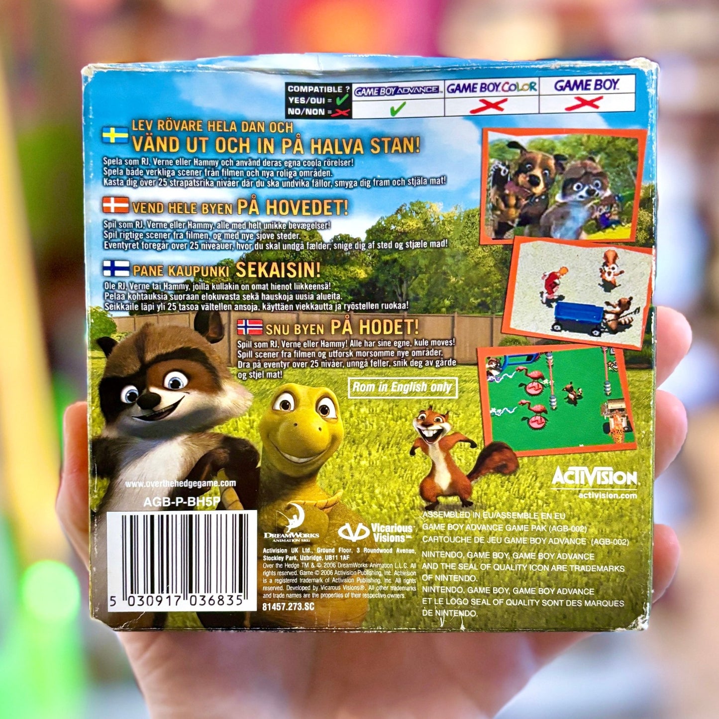 Over The Hedge (CIB, Gameboy Advance) - PopCultGang