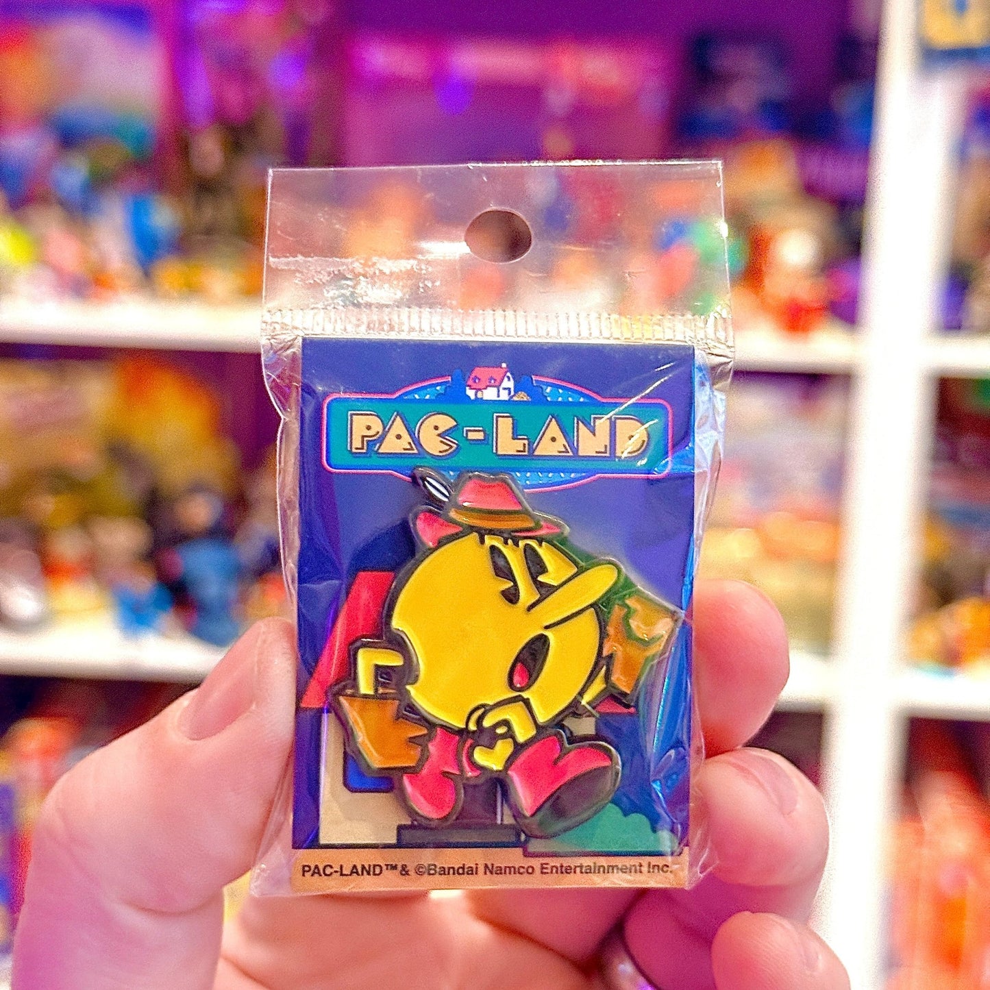 Pac - Man: Pac - Land Enamel Pin (Bandai Namco, Japan Exclusive) - PopCultGang