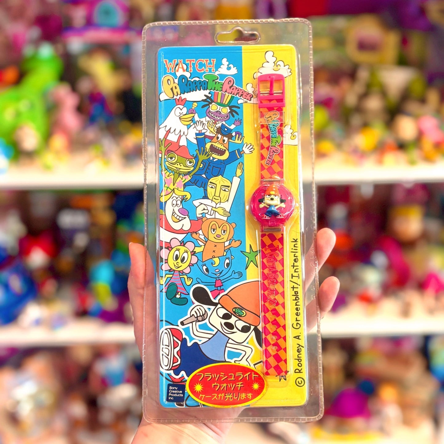 PaRappa the Rapper Wrist Watch (MOC, 1997, Sony) - PopCultGang