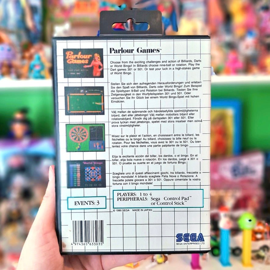 Parlour Games (Sega Master System) - PopCultGang