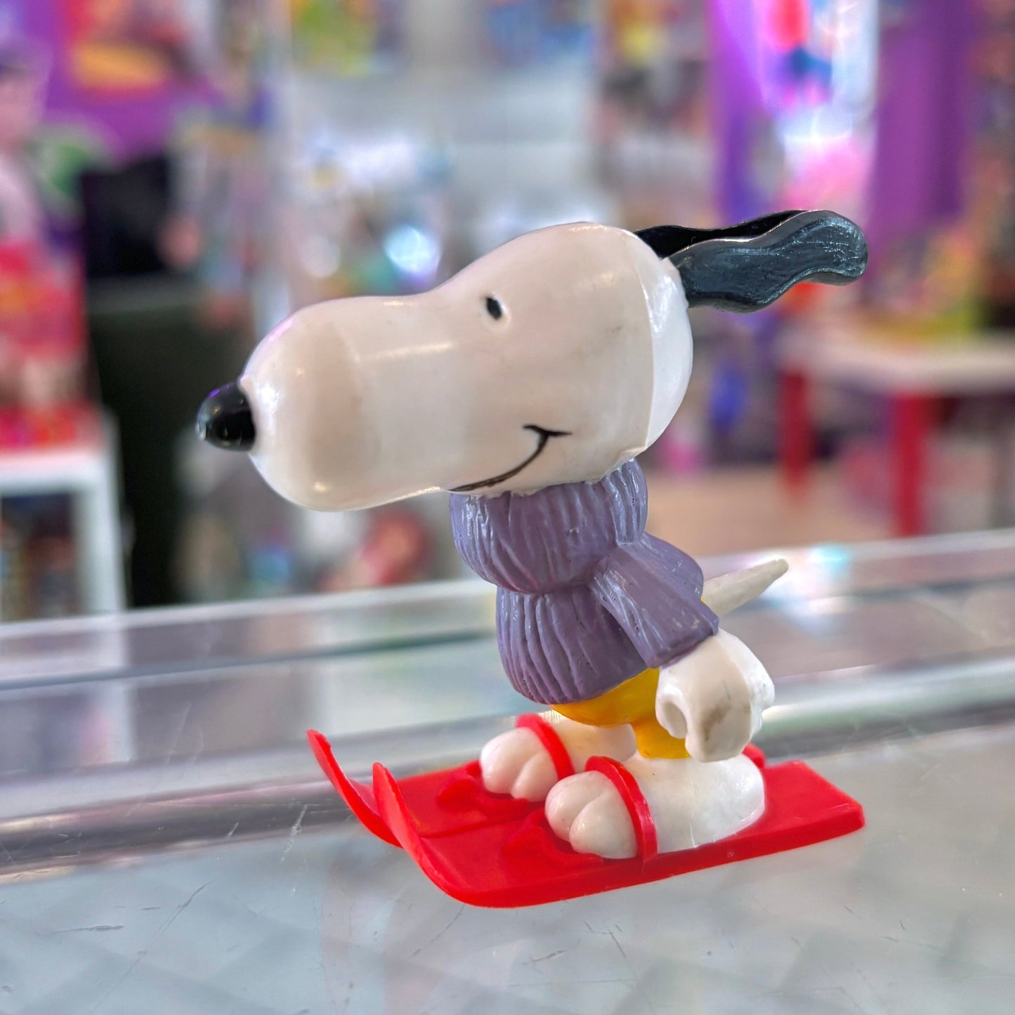 Peanuts: Snoopy On Skies PVC Figure (Schleich, 70s) - PopCultGang