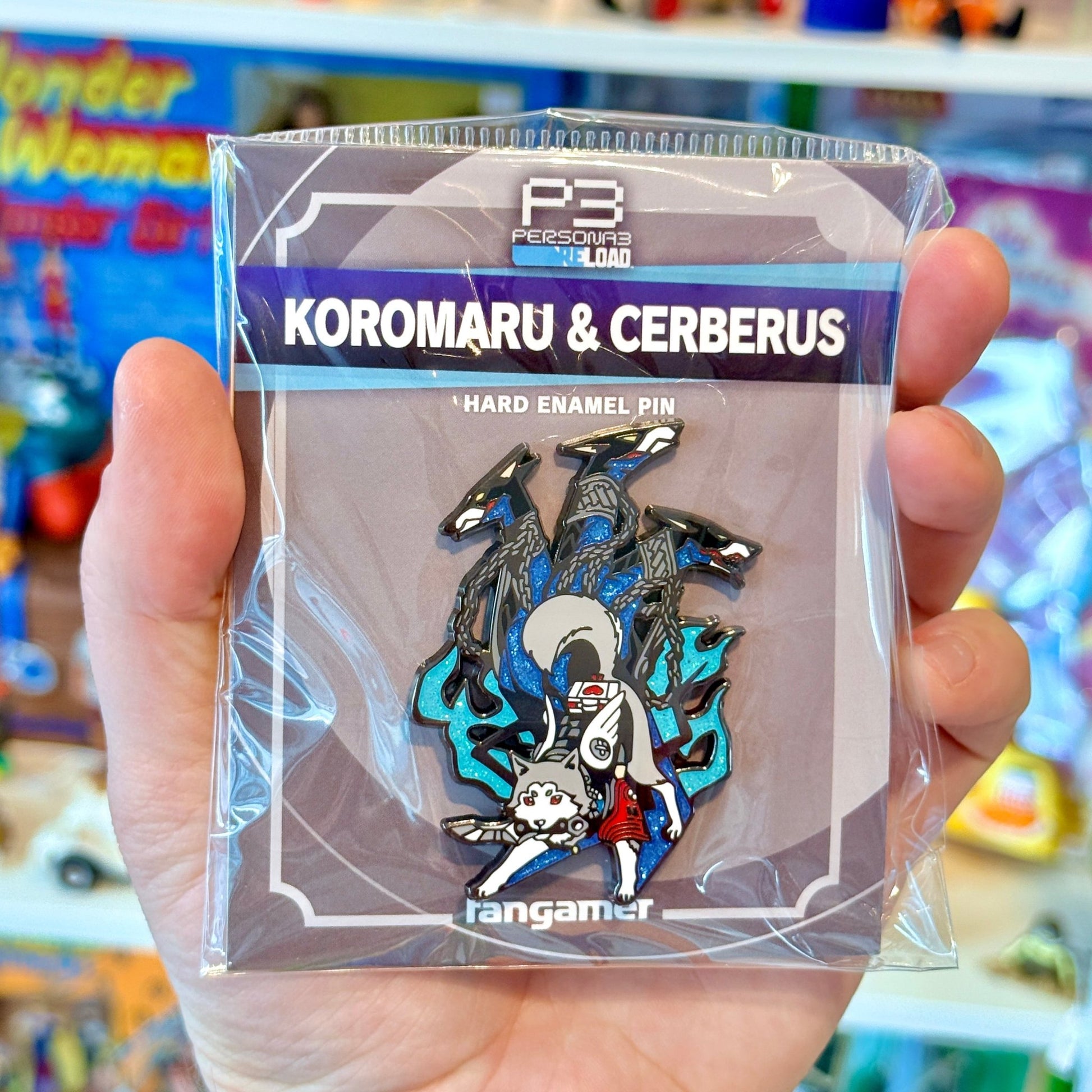 Persona 3: Koromaru and Cerberus Pin (Fangamer) - PopCultGang