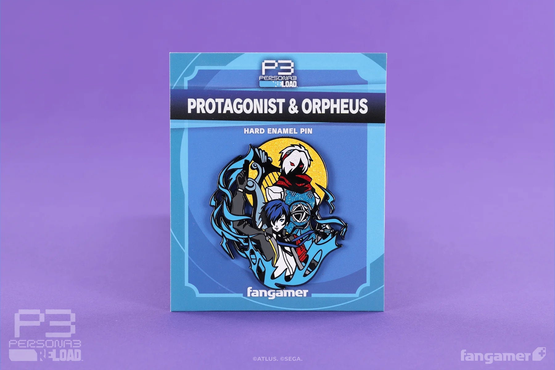 Persona 3: Protagonist and Orpheus Pin (Fangamer) - PopCultGang