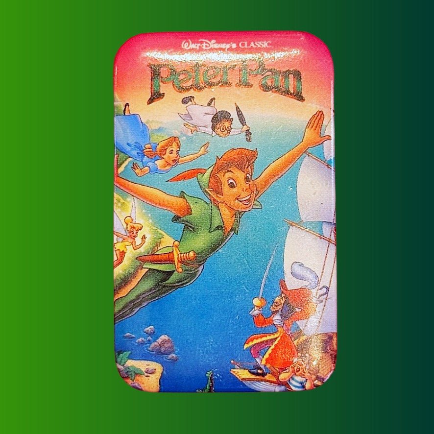 Peter Pan: Re - release Pinback Button (Disney, 1988) - PopCultGang