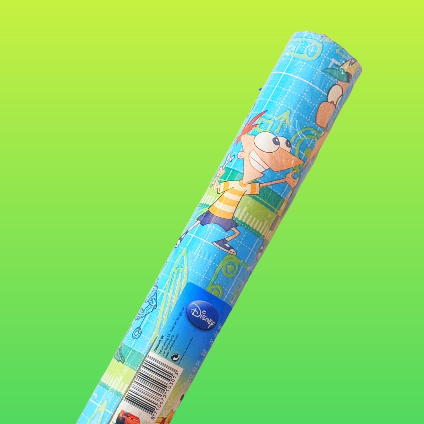 Phineas and Ferb Giftwrapping (new and sealed, Disney, 2000s) - PopCultGang