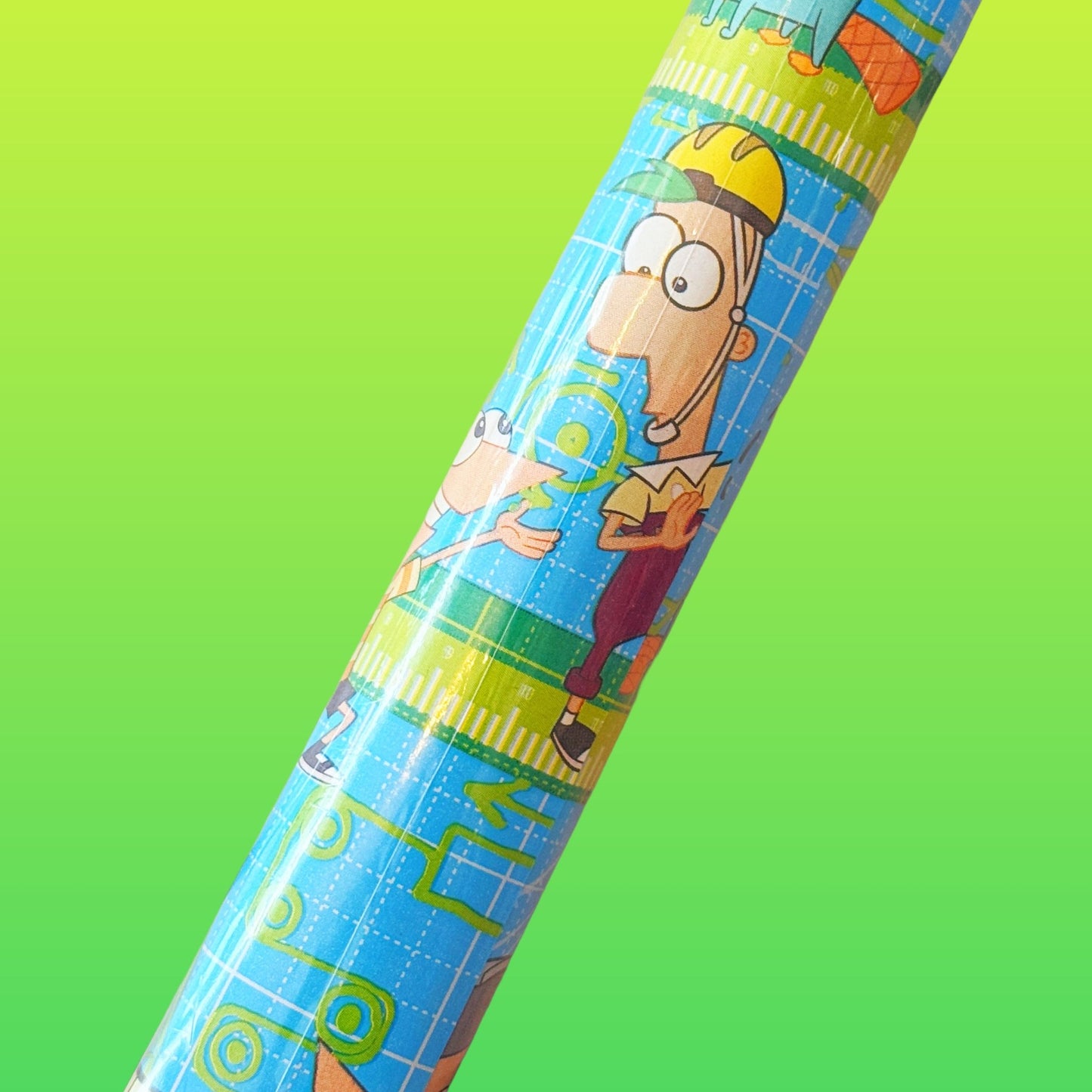 Phineas and Ferb Giftwrapping (new and sealed, Disney, 2000s) - PopCultGang