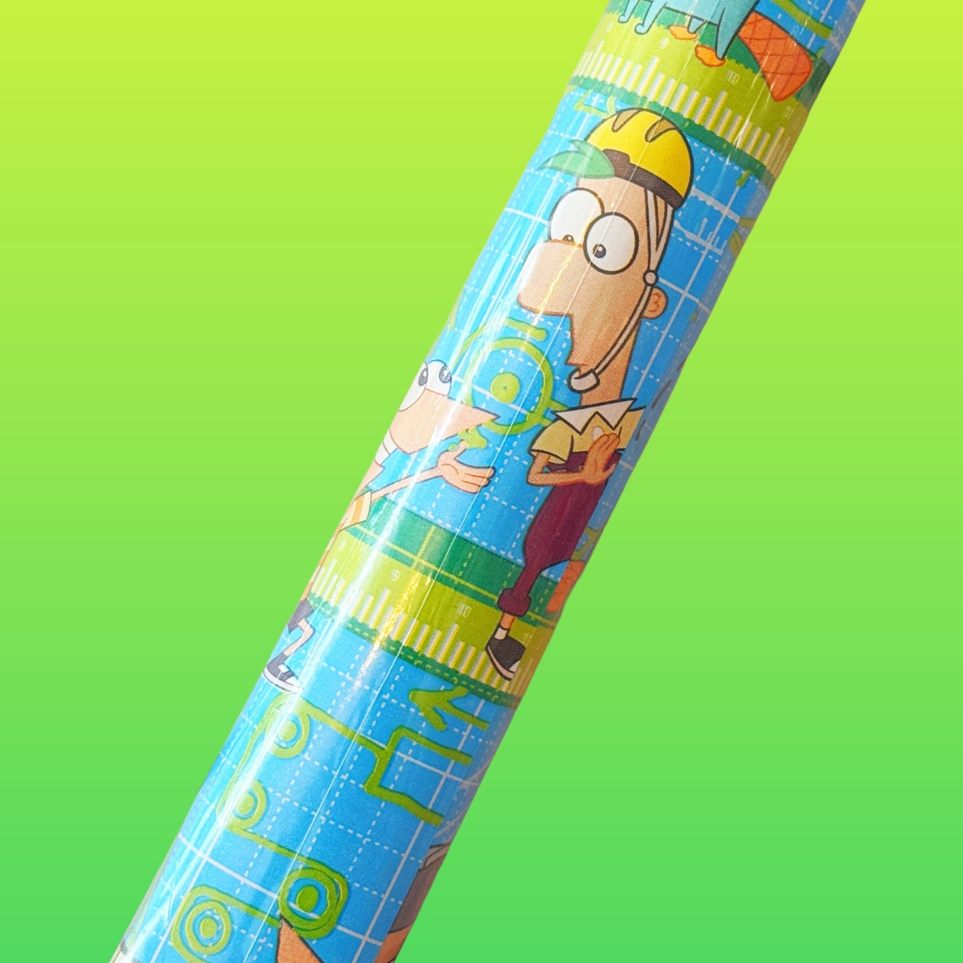 Phineas and Ferb Giftwrapping (new and sealed, Disney, 2000s) - PopCultGang