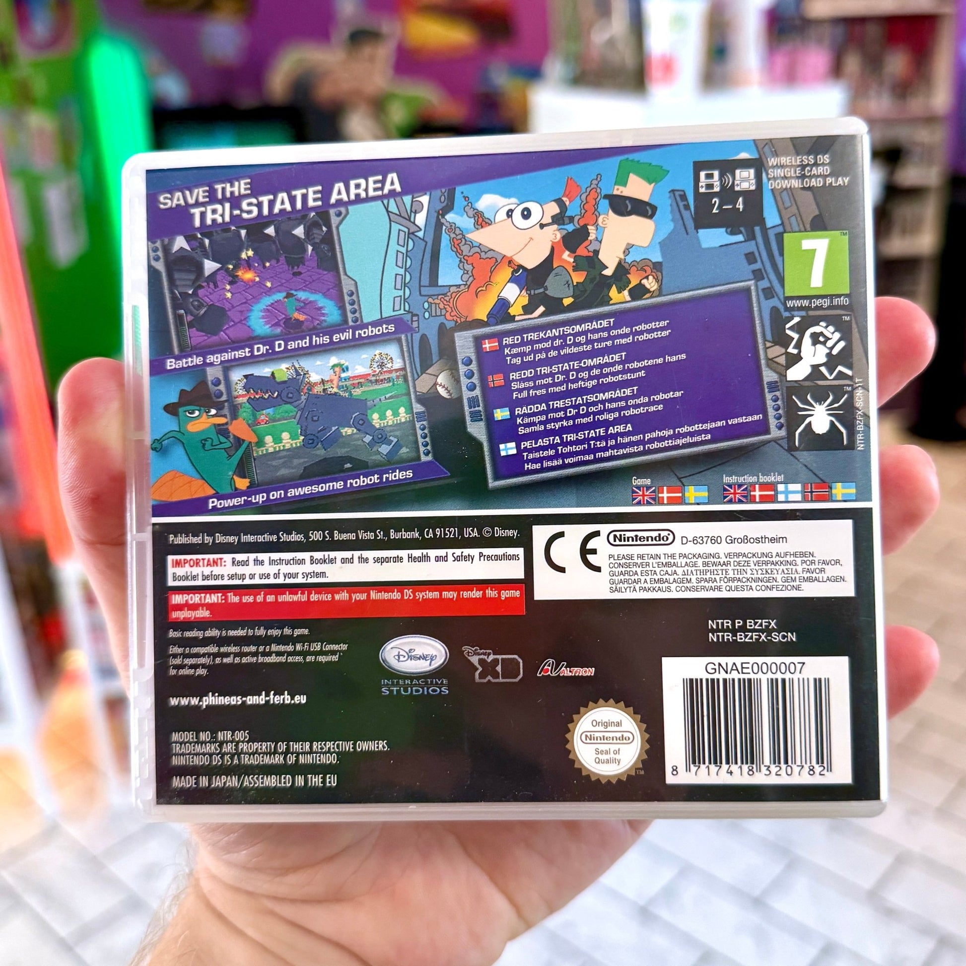 Phineas & Ferb: Acess The 2nd Dimension (Nintendo DS) - PopCultGang