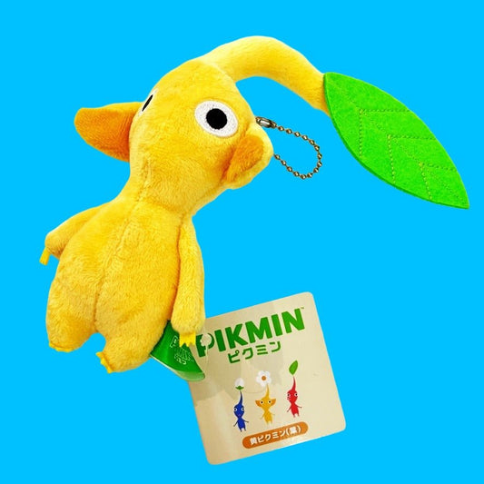 Pikmin: Yellow Pikmin Mini Plush Keychain (Nintendo, Import) - PopCultGang