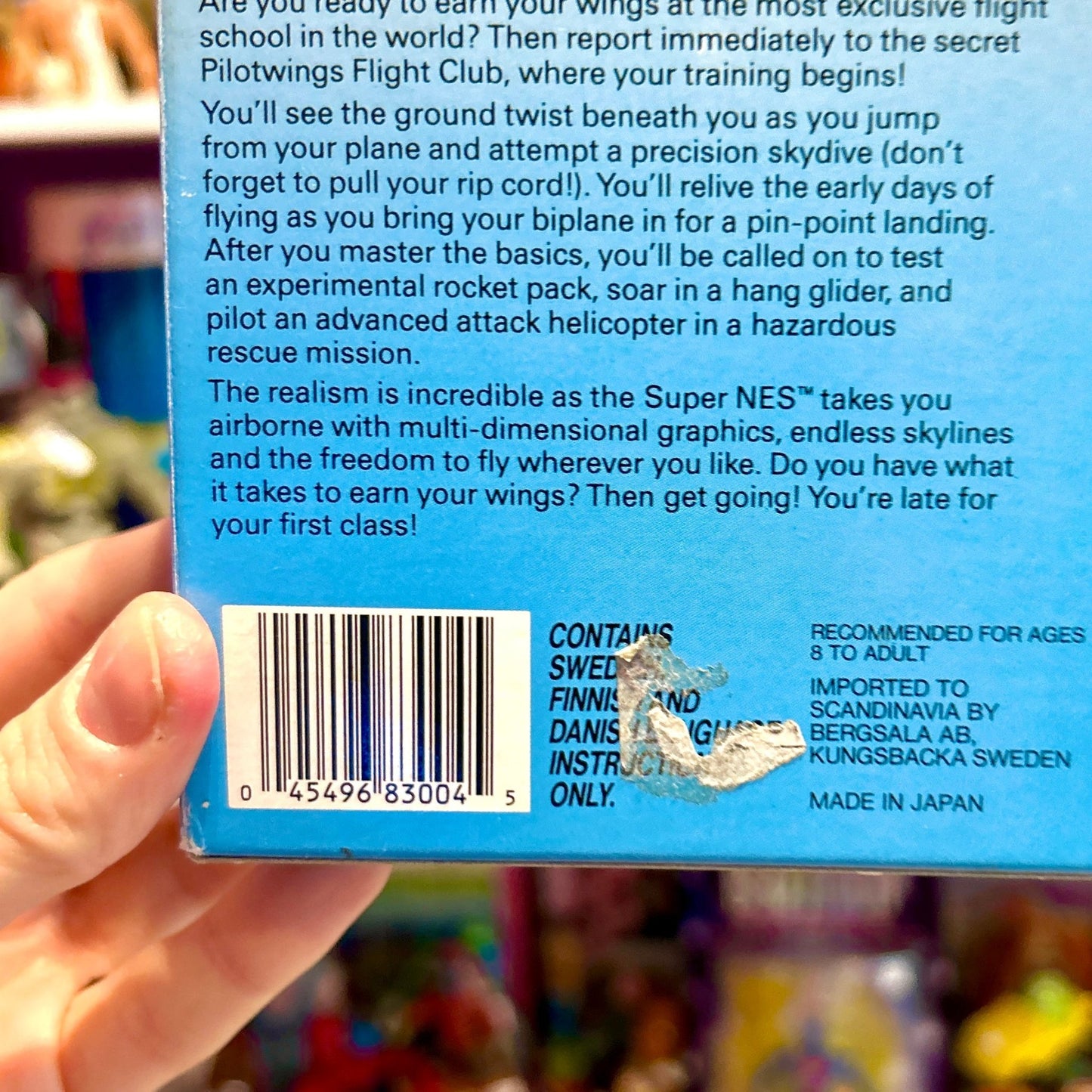 Pilotwings (CIB, SNES) - PopCultGang