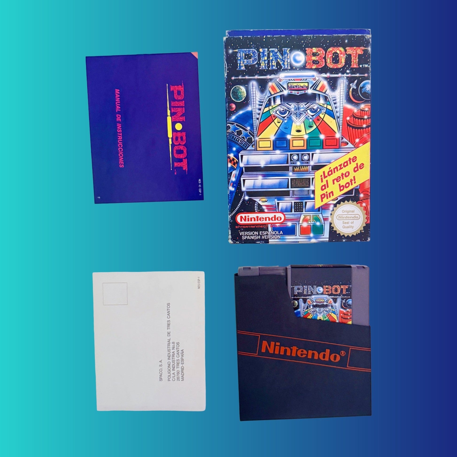 Pin Bot (CIB, NES) - PopCultGang
