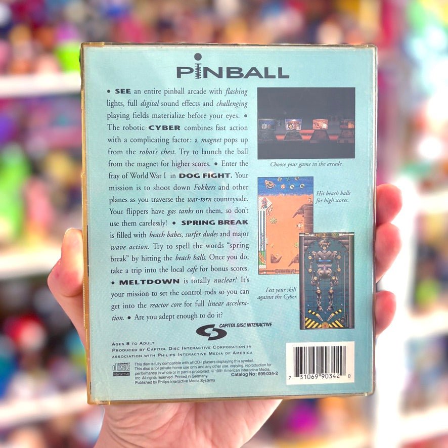 Pinball (Phillips CD-I) - PopCultGang