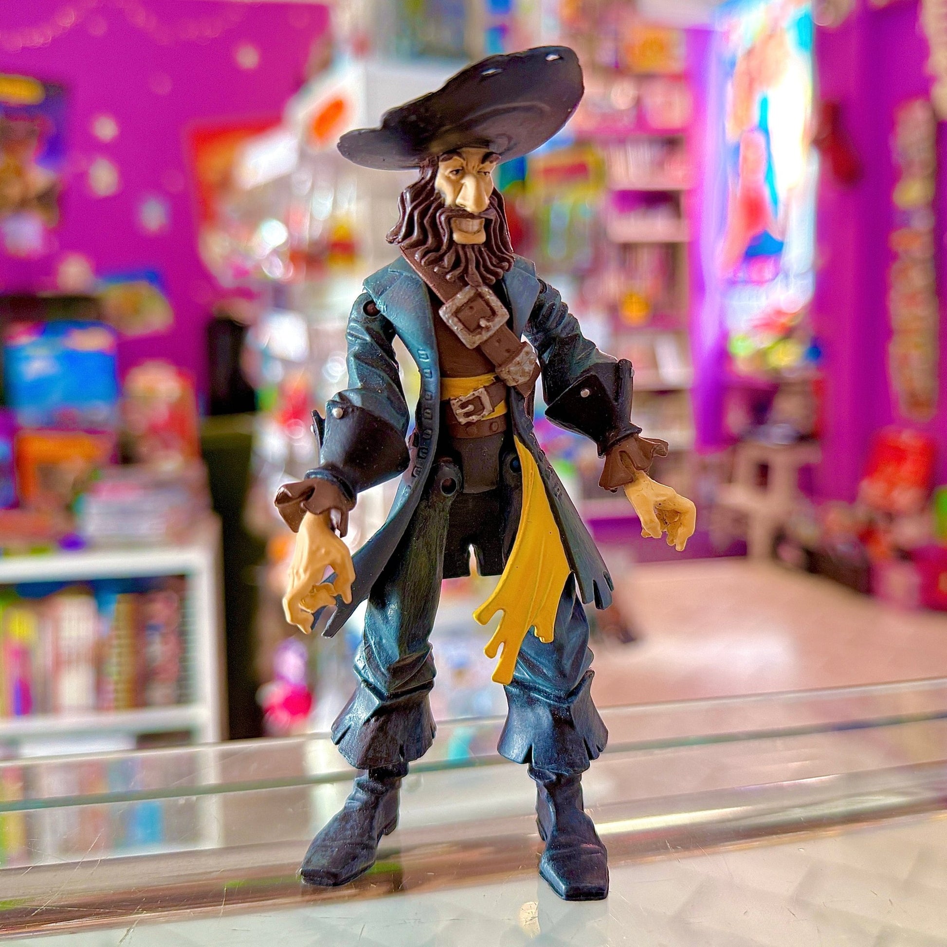 Pirates of the Caribbean: Swashbucklers - Captain Barbosa Action Figure (Disney, 2008) - PopCultGang