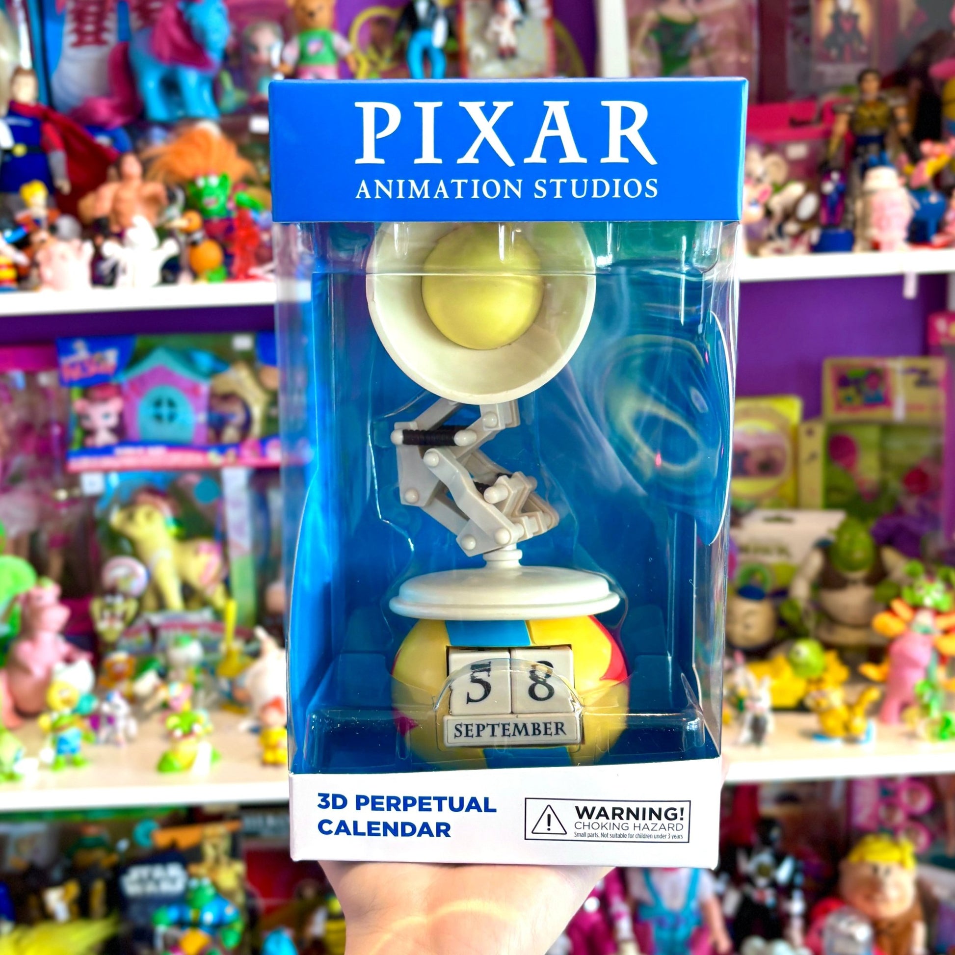 Pixar 3D perpetual Calendar Luxo Jr. (Disney) - PopCultGang