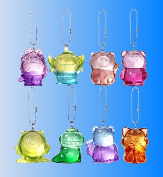 Pixar: Sweet Treats Series Keychains 3 - Pack 4 cm (Disney, Toy Story, Monster's Inc, Turning Red) - PopCultGang