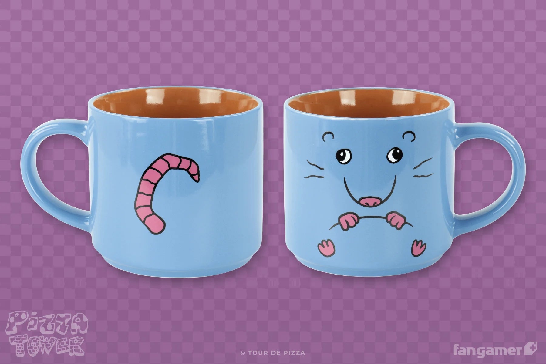 Pizza Tower: Brick & Gustavo Mug (Fangamer) - PopCultGang