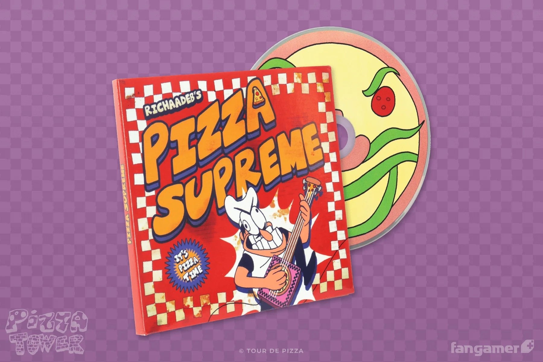 Pizza Tower - RichaadEB's Pizza Supreme CD - PopCultGang