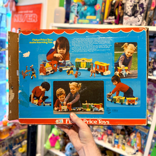 Play Family Circus Train Set #991 (Fisher Price, 1973) - PopCultGang