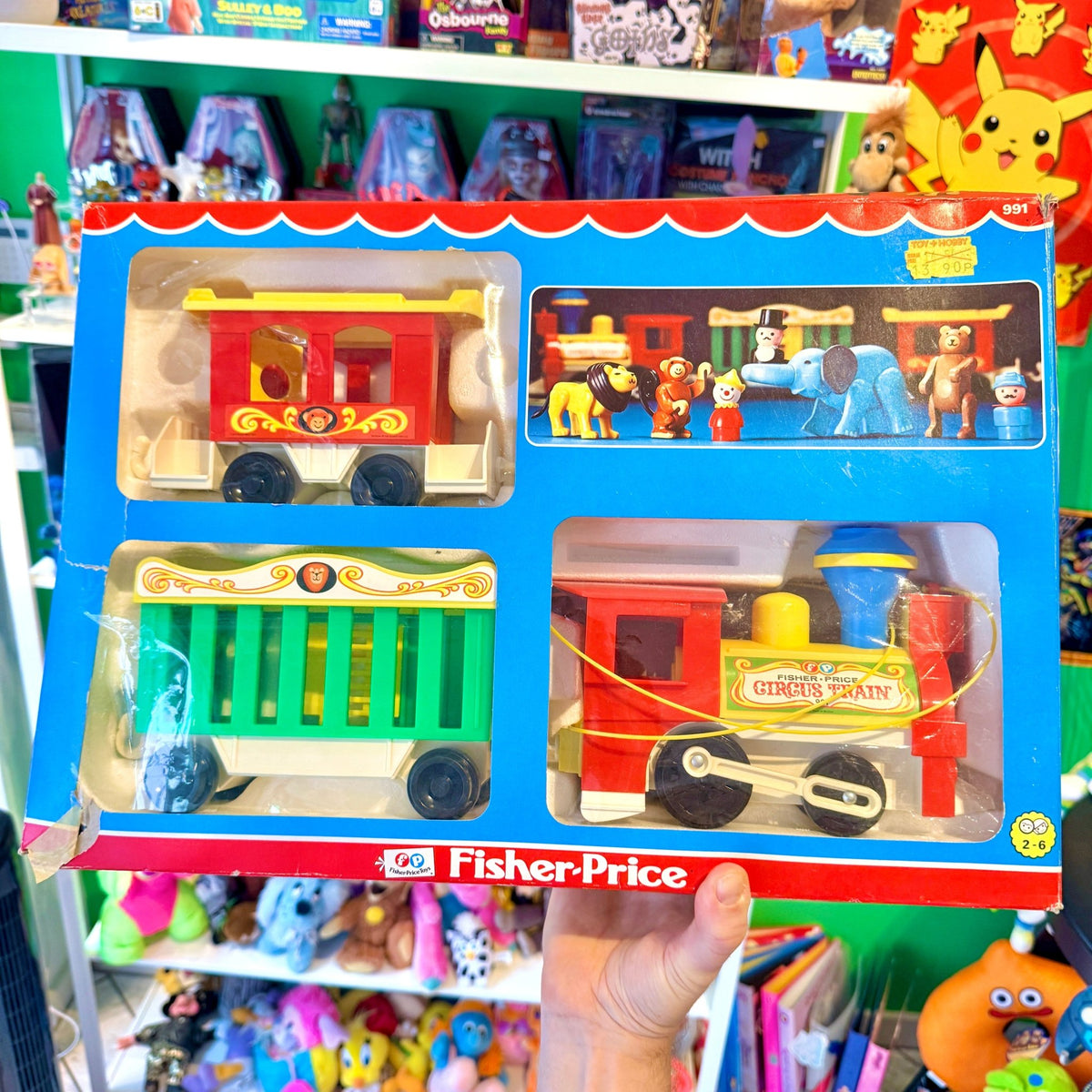 Play Family Circus Train Set #991 (Fisher Price, 1973) - PopCultGang