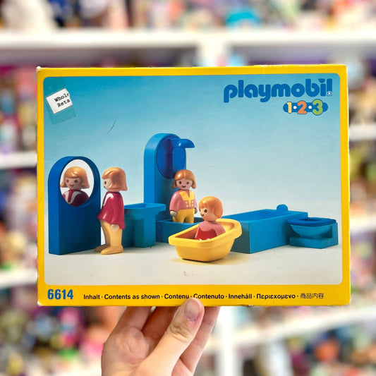 Playmobil: 1 - 2 - 3 Bath Room nr. 6614 (90s) - PopCultGang