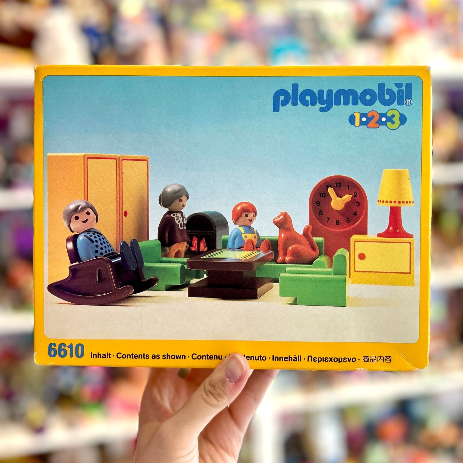 Playmobil: 1 - 2 - 3 Living Room nr. 6610 (90s) - PopCultGang