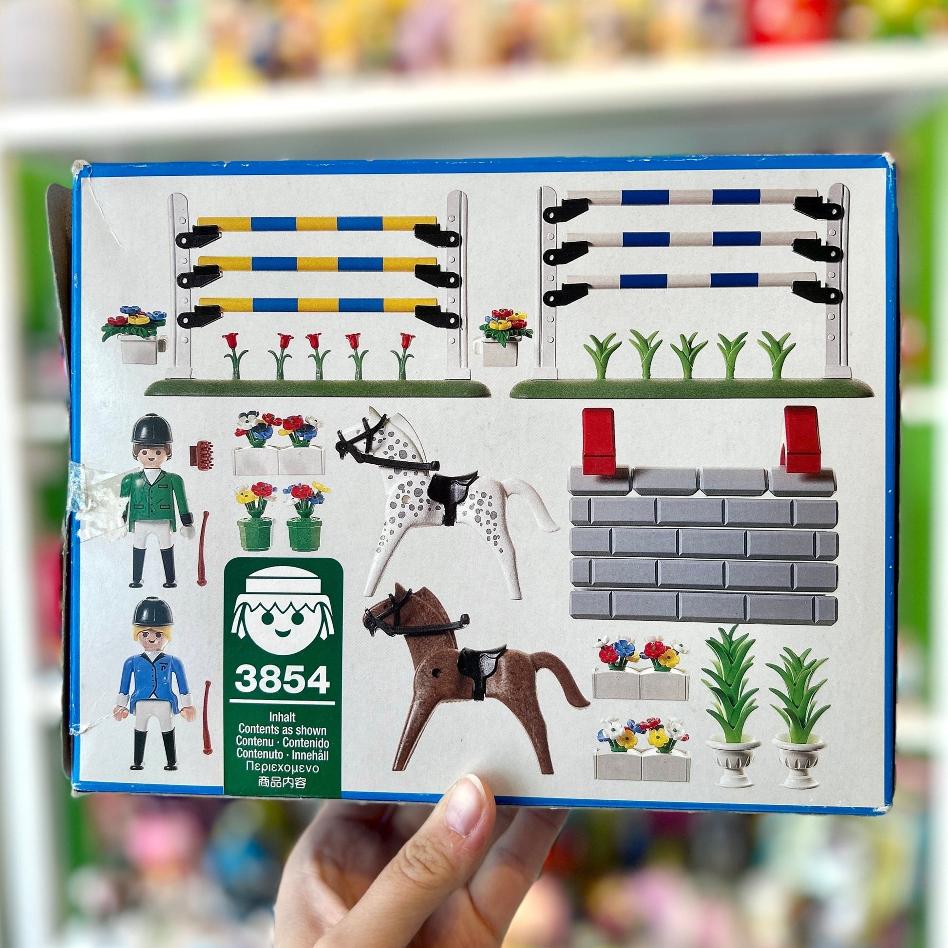 Playmobil: Equestrian Show Jumpers nr. 3854 (90s) - PopCultGang