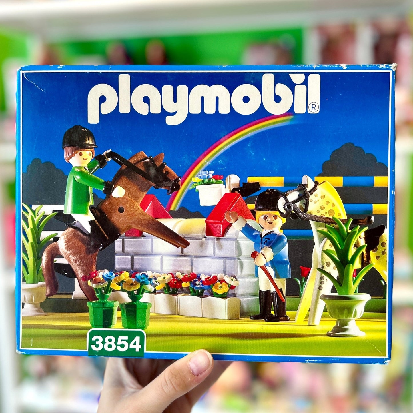 Playmobil: Equestrian Show Jumpers nr. 3854 (90s) - PopCultGang