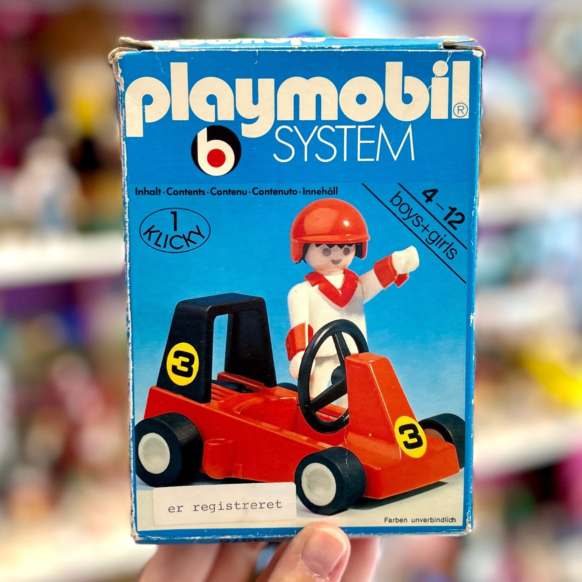 Playmobil: Go - Cart and Driver nr. 3575 (70s) - PopCultGang