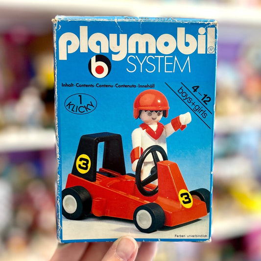 Playmobil: Go - Cart and Driver nr. 3575 (70s) - PopCultGang