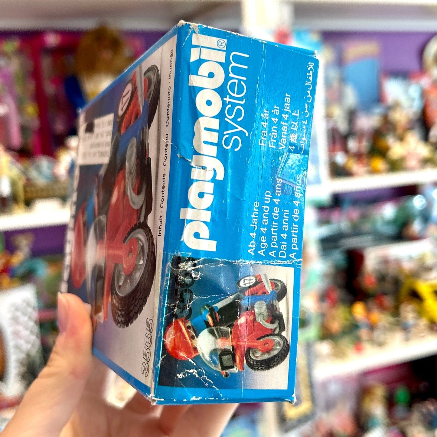 Playmobil: Motorcycle Racer nr. 3556 (80s) - PopCultGang