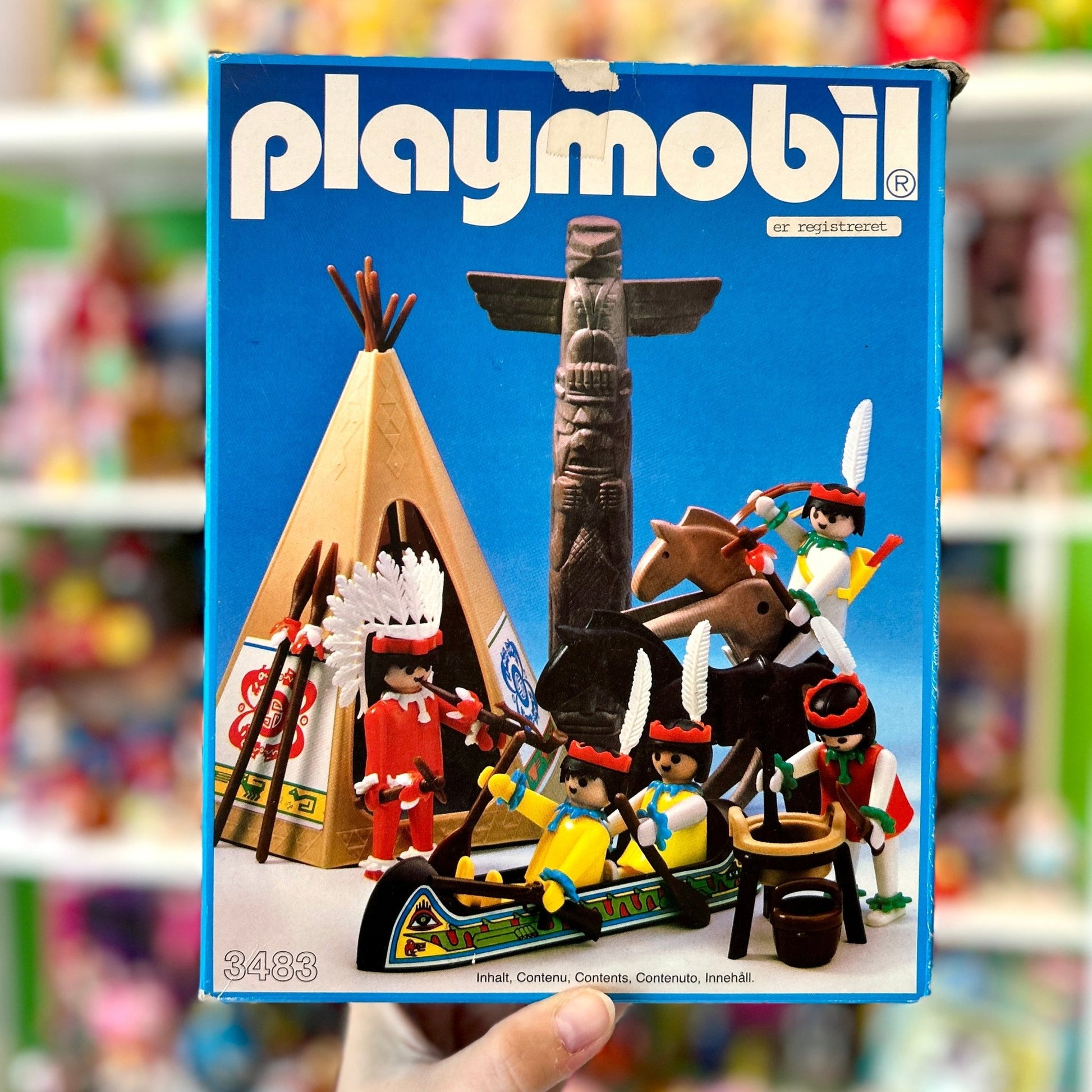 Playmobil: Native American Camp nr. 3483 (80s) - PopCultGang