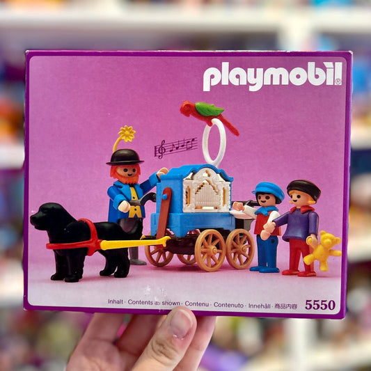 Playmobil: Organ Grinder with Children nr. 5550 (90s) - PopCultGang